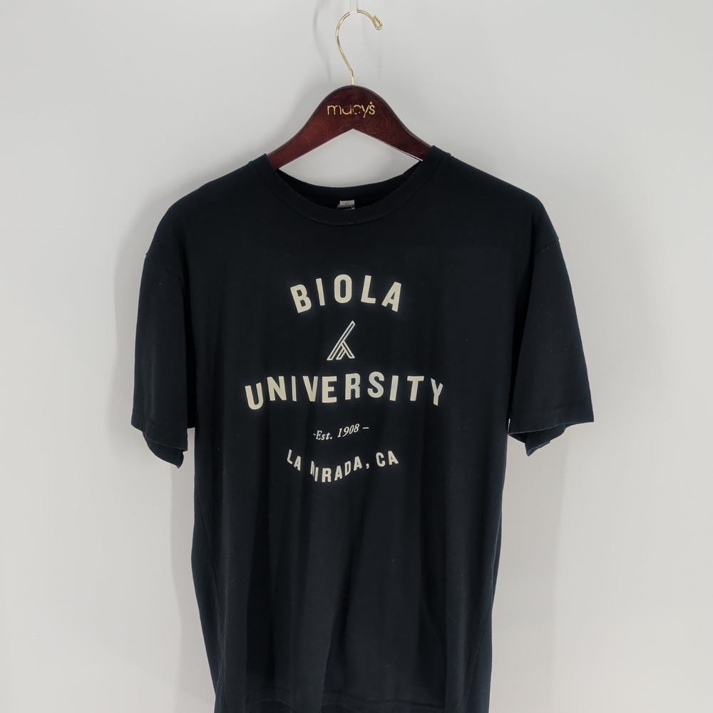 Biola‎ University NCAA Biola Eagles Baseball La Mirada, CA T-Shirt Black Size L